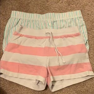 STRIPED SLEEP SHORTS LOT💙